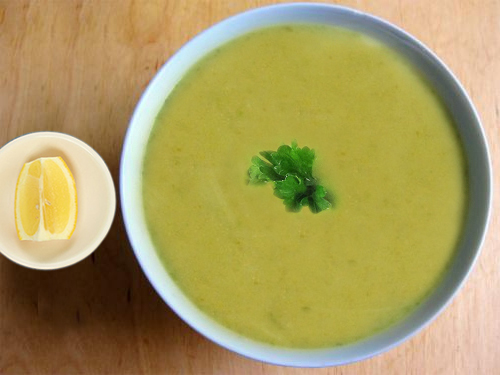 Cream of Lettuce Soup Cream of Lettuce Soup picture