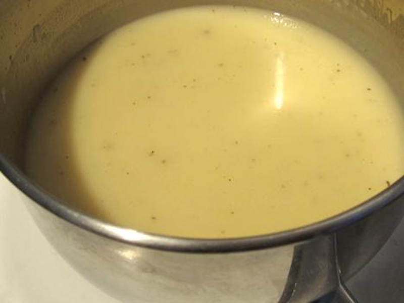 Cream Sauce for potatoes Cream Sauce for potatoes picture