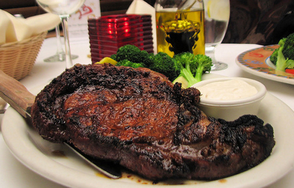 Creamed Horseradish Sauce On Cooked Beef Creamed Horseradish Sauce On Cooked Beef picture