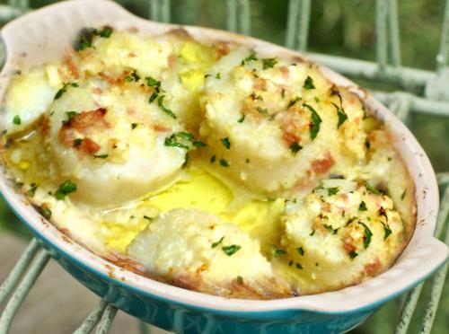 Creamed Scallops Creamed Scallops picture