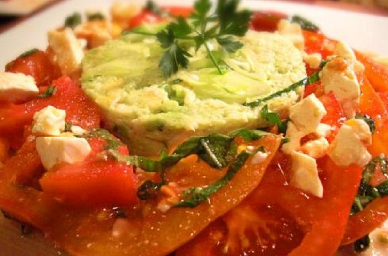 Creamy Avocado Mould Creamy Avocado Mould picture