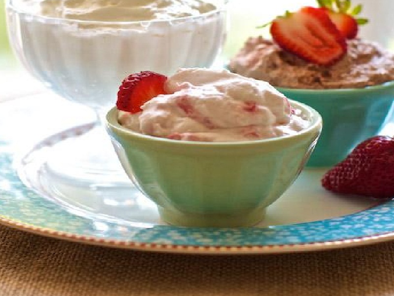 Creamy Strawberries Maraschino Creamy Strawberries Maraschino picture