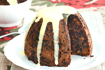Creamy Topped Plum Pudding Creamy Topped Plum Pudding picture
