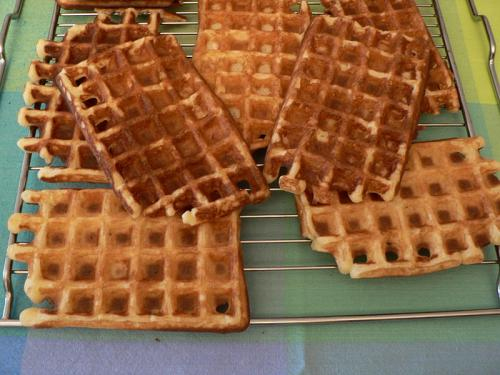 Crisp Onion Waffles Crisp Onion Waffles picture