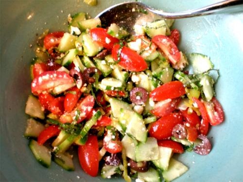 Crispy And Crunchy Salad With Herb And Walnut Dressing Crispy And Crunchy Salad With Herb And Walnut Dressing picture