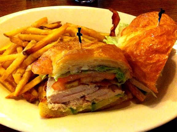 Bacon Club Croissant Bacon Club Croissant picture