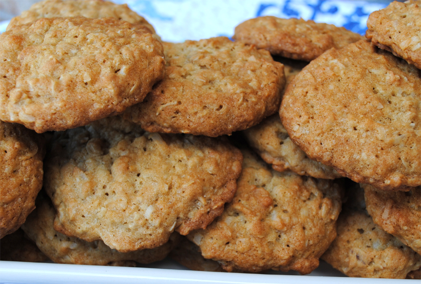 Crunchy Coconut Cookies Crunchy Coconut Cookies picture