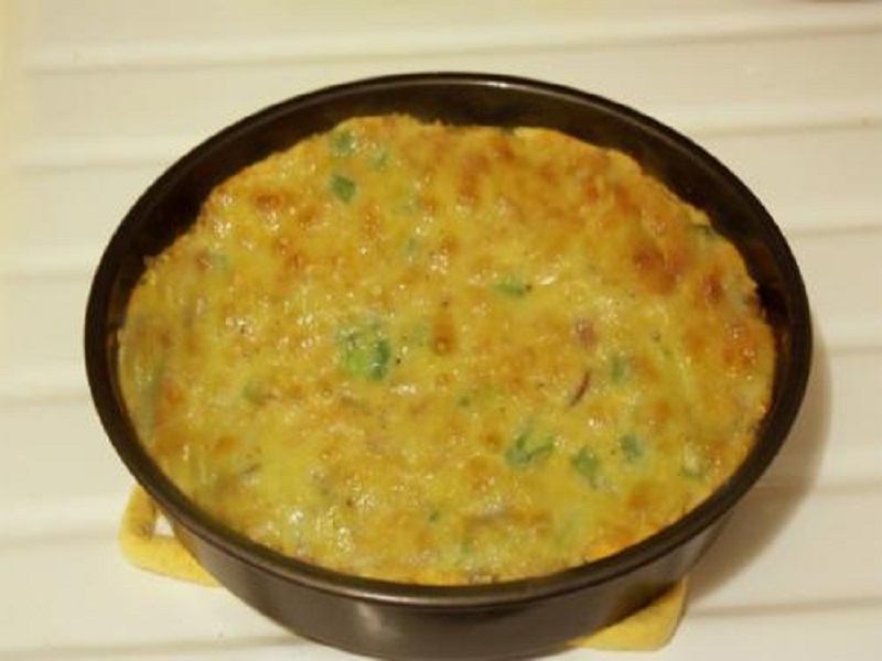 Crustless Ham Quiche Crustless Ham Quiche picture