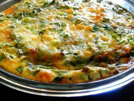 Crustless Salmon Quiche Crustless Salmon Quiche picture