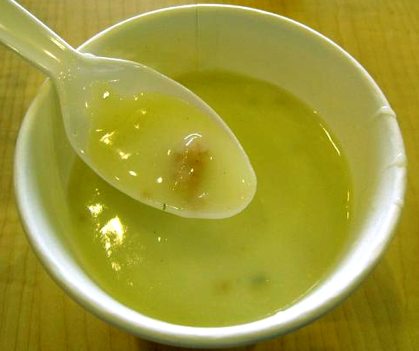 Chilled Cucumber Cream Soup Chilled Cucumber Cream Soup picture