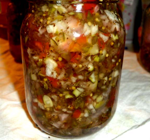 Cucumber Relish Cucumber Relish picture