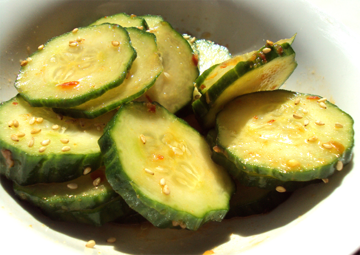 Cucumber Salad With Cider Vinegar Cucumber Salad With Cider Vinegar picture