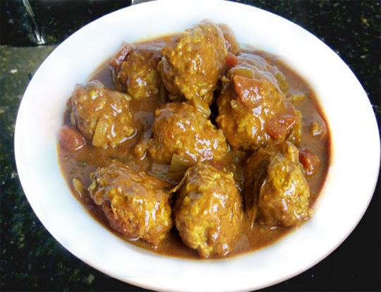 Curried Meatballs Curried Meatballs picture
