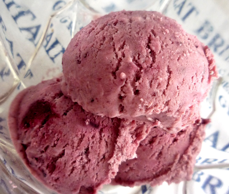 Damson Ice Cream Damson Ice Cream picture