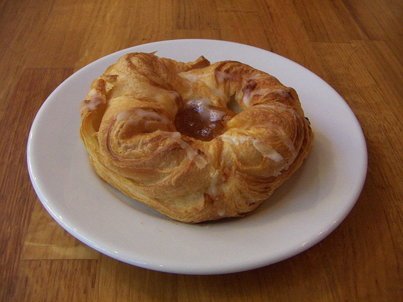 Mock Apricot Filled Danish Pastry Mock Apricot Filled Danish Pastry picture