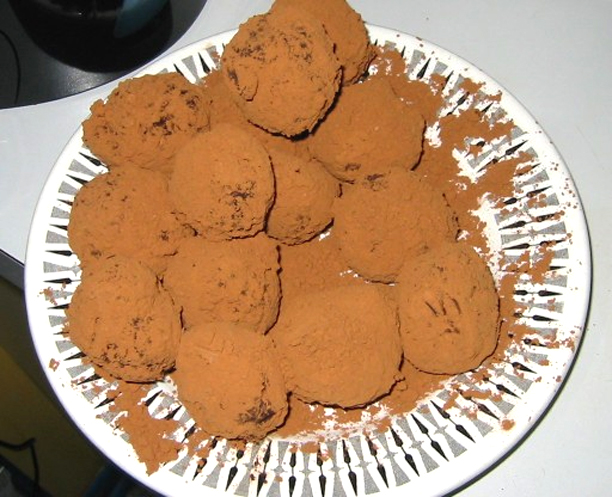 Dark Chocolate Truffles Dark Chocolate Truffles picture