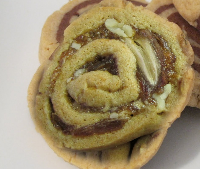 Date-and-Walnut-Pinwheel Cookies Date-and-Walnut-Pinwheel Cookies picture