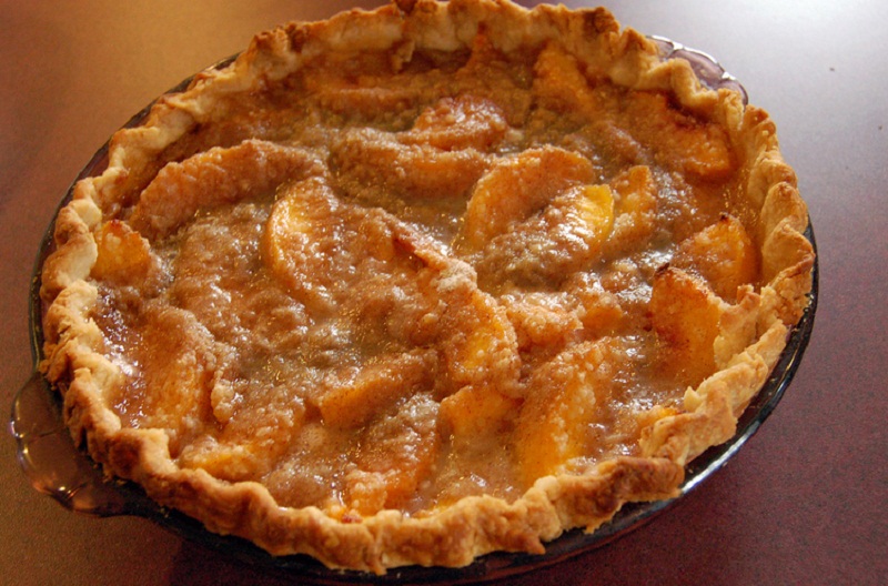 Deep Dish Peach Pie Deep Dish Peach Pie picture