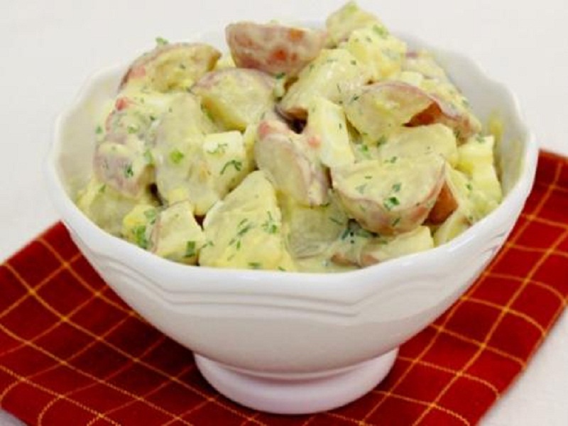 Dill New Potato Halves Dill New Potato Halves picture