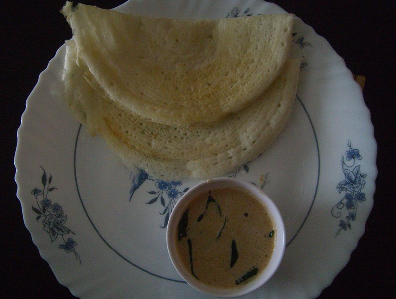 Urad rice dosa picture