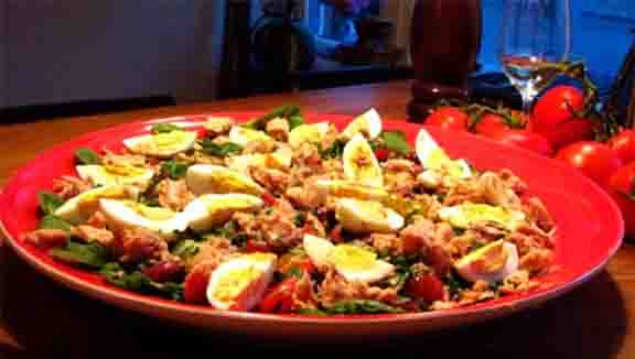 Dried Beef And Fresh Vegetable Salad Dried Beef And Fresh Vegetable Salad picture