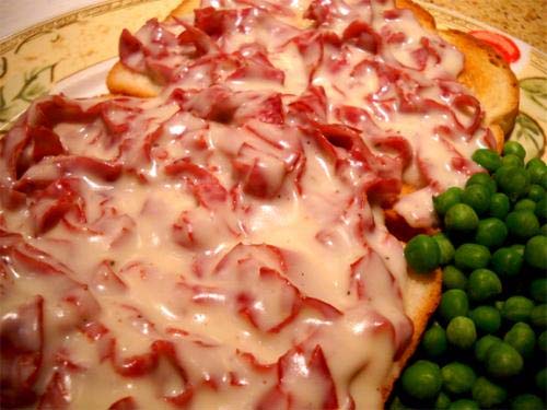 Dried Beef Rarebit Dried Beef Rarebit picture