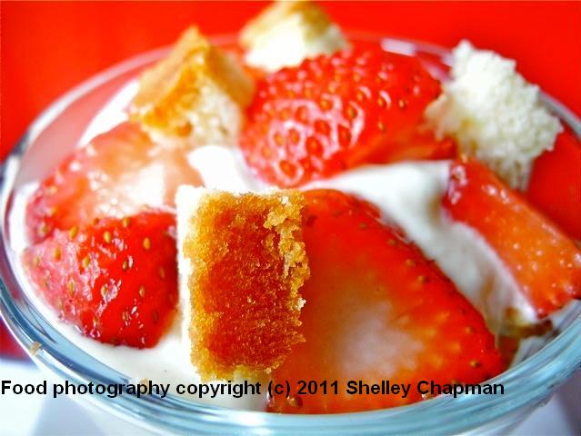 Drunken Strawberry White Chocolate Trifle Drunken Strawberry White Chocolate Trifle picture