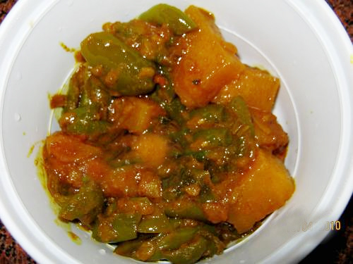 Dry Potato Curry Dry Potato Curry picture