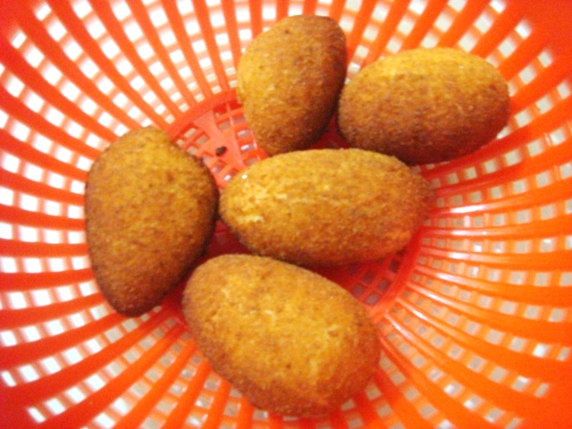 Homemade Fried Curry Bread Homemade Fried Curry Bread picture