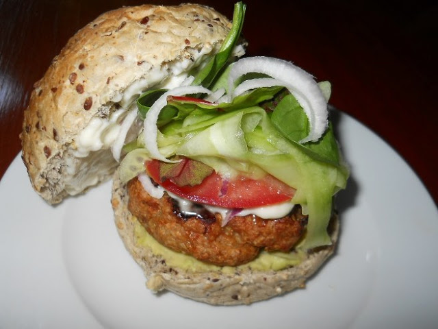 Thai Chicken Burgers Thai Chicken Burgers picture