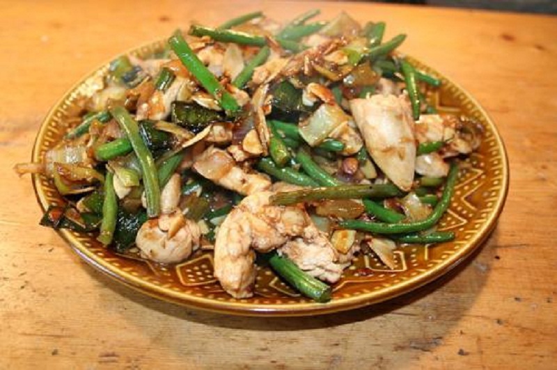 Duck With Almonds Duck With Almonds picture
