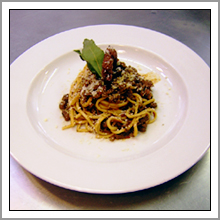 Lemon Tagliarini with Duck Ragu Lemon Tagliarini with Duck Ragu picture