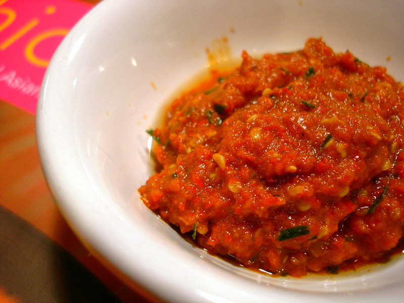 Egg and Tomato Sambal Egg and Tomato Sambal picture