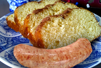 Egg Cake With Sausage Egg Cake With Sausage picture