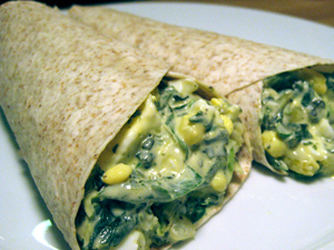 Greens Egg Salad Wrap Greens Egg Salad Wrap picture