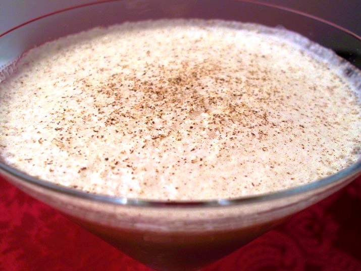 Eggnog Fizz Martini Eggnog Fizz Martini picture