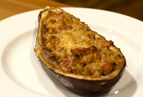 Eggplant Stuffed With Scamorza Cheese Eggplant Stuffed With Scamorza Cheese picture