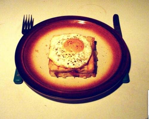 Eggs Baked In A Dish Eggs Baked In A Dish picture