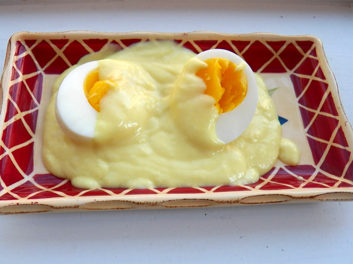 Eggs With Mustard Sauce Eggs With Mustard Sauce picture