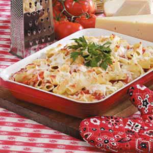Tricolour Ziti Casserole Tricolour Ziti Casserole picture