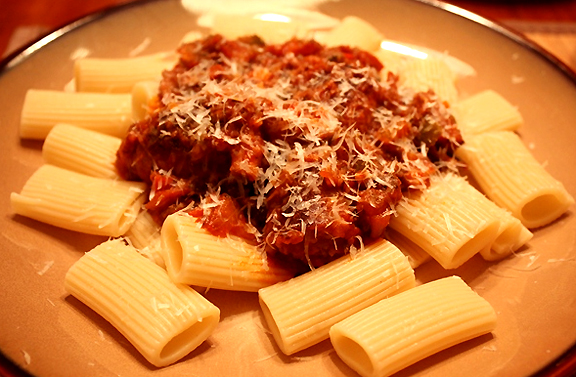 Fettuccine Neapolitan Fettuccine Neapolitan picture
