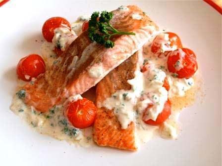 Fillets With Shrimp Sauce Fillets With Shrimp Sauce picture