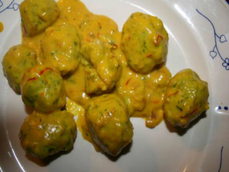 Fish Balls in Rich Cream Sauce Fish Balls in Rich Cream Sauce picture