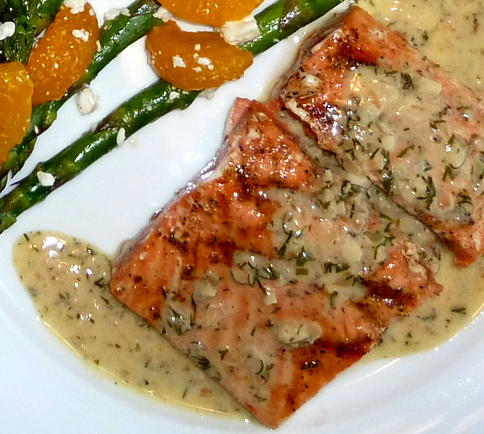 Fish Loaf With Dill Sauce Fish Loaf With Dill Sauce picture