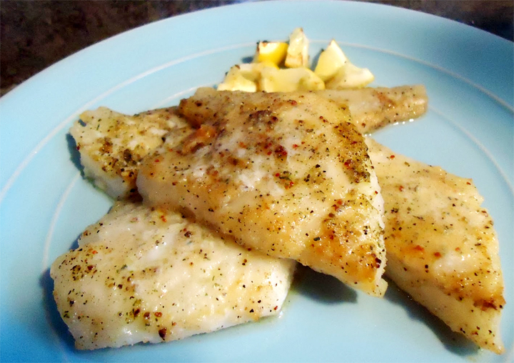 Flounder in Mint Marinade Flounder in Mint Marinade picture