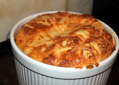 Cheese And Salmon Souffle Cheese And Salmon Souffle picture