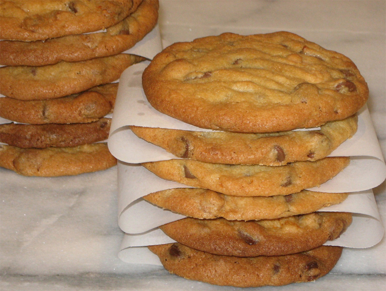 Freezer Peanut Butter-Chocolate Chip Cookies Freezer Peanut Butter-Chocolate Chip Cookies picture