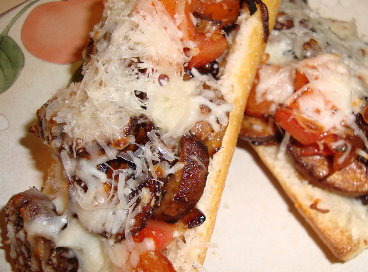 Crusty French Bread Pizza Crusty French Bread Pizza picture