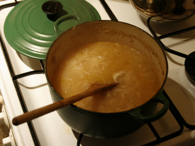 French Halles Onion Soup French Halles Onion Soup picture
