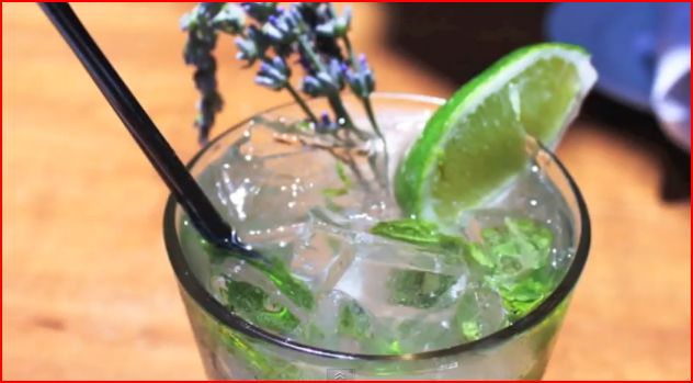 Fresh Lavender Mojito Fresh Lavender Mojito picture